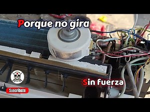 How to change the capacitor of a mini-split turbine indoor unit