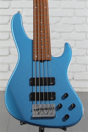 Sadowsky MetroExpress Modern 5-string Bass Guitar - Ocean Blue, Maple Fingerboard