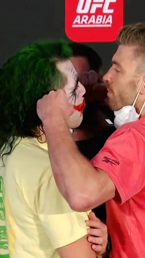 The Joker's UFC Fight Island Staredown Magic