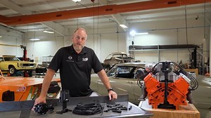 Kevin Ford highlights the brand new LS Classic Series Distributor & Plug Wire / Coil Relocation Set from Lokar Performance Products. If you want to top off your vintage appearing LS swap then look no further than our distributor and plug wire set. We start with a set of high quality, 7 mm, Kevlar spiral core spark plug wires with high-temp silicone boots. The wires are 9’ long with 40 ohms of resistance per foot, giving you all the length and performance you need to remote mount your coils, out 