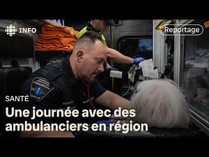 Regional ambulance driver: “a huge territory to cover”