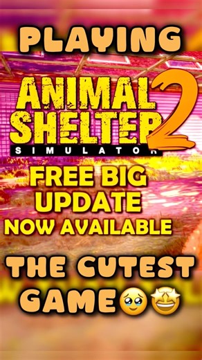 Let’s play!🧡 Full video is up! #animalshelter2 #animalgame #petrescue #gamergirl #petgames #fyp #rp