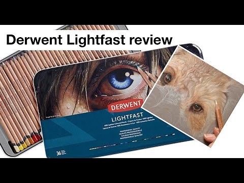Derwent Lightfast Coloured Pencil Review Demo