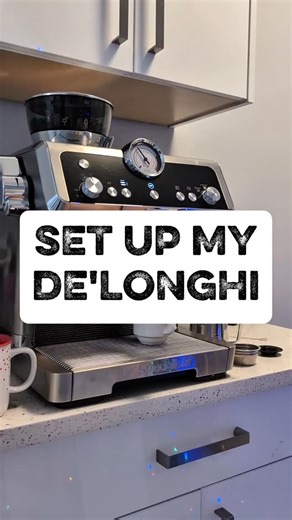 Boba Tea & Li - Bubble Tea & Coffee Trailer on Instagram: "My De'longHi finally BACK!! Can't wait to have my morning #espresso again! If you want to make great high quality coffee quickly at home, having a good espresso machine with a built-in grinder really makes a difference!"