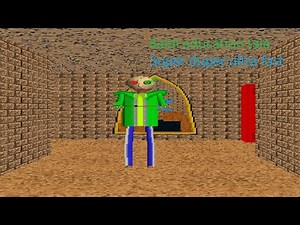 Baldi education tale super duper ultra fast