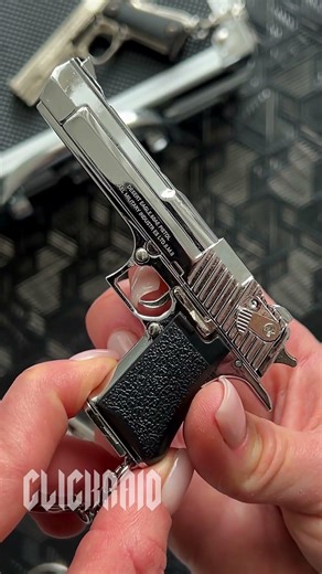 Desert Eagle Keychain - Silver Edition #miniature #diy #toys #csgo #military #shorts