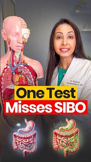 😮‍💨 Glucose vs. Lactulose Breath Test for SIBO #guthealth #shorts