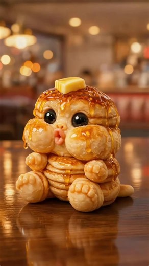 Pancake Eating ASMR #aiasmr #asmr #satisfyingvideo #eatingasmr #fyp | pancakes