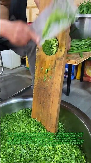 Vegetable Hand Protected Cutting Tool: Incredible Trick for Chopping Leeks in Seconds