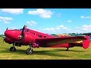 Beech 18 Twin Radial Engine Start Lovely Sound 4K
