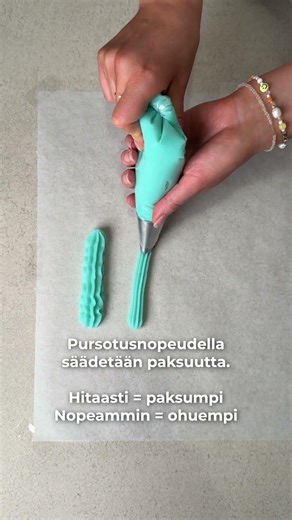 Tylla - kuinka monta erilaista tyllaa tarvitaan kakun koristeluun?