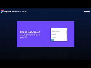 Figma Tutorial｜Find instance quickly｜How to use "Instance Finder" plugins #figma #tutorial