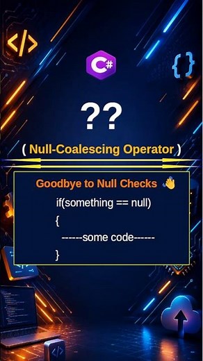 C# Null-Coalescing Operator (??) | What is ?? Operator? | #programming #coding #dotnet #shorts