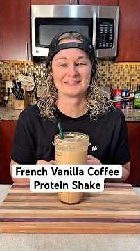 French Vanilla Coffee Protein Shake