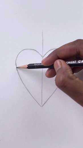 How to draw beautiful face ❤️ easy trick #portraitart | Vkartbox