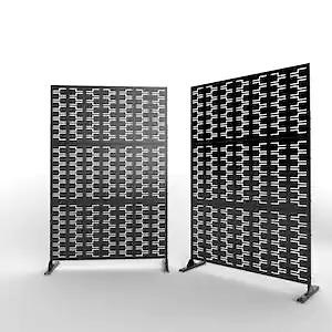 [Hot Item] Laser Cut Metal Privacy Screen Galvanized Steel Outdoor Garden Metal Screen