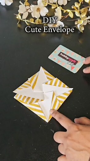 9.7K views · 154 reactions | DIY Origami Envelope | Envelope Making Tutorial | Elegant Envelope . . . . #diy #envelope #envelopemaking #envelopeideas #tutorial #stepbysteptutorial #creative #howto #instareels #fbreels #viral #giftideas #creativediy #craft #creativeideas #papercraft #origami #giftcard #origamiforbeginners #craftwithhaza | Craft With Haza | Facebook