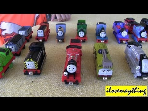 Some of my Son's Take N Play Thomas & Friends Diecast Train Engines