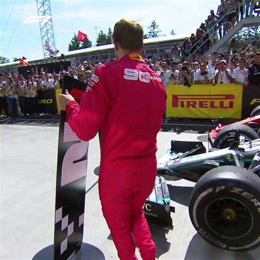 When Sebastian Vettel took matters into his own hands 🔀#F1 #CanadianGP