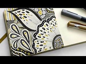 Mini Zentangle Art | Create Beautiful Aesthetic Zentangle Designs