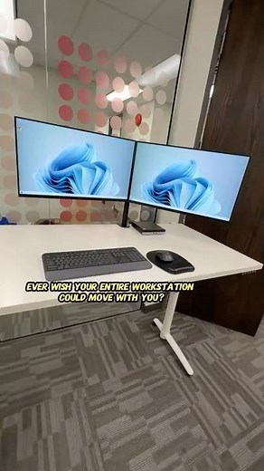 Build a Fully Movable & Cable-Free Desk Setup in 2025 💻🔥