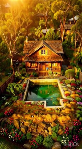 Creating a Gorgeous Swimming Pool and Fishing Area