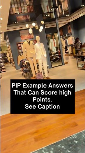 PIP EXAMPLE ANSWERS THAT CAN SCORE POINTS