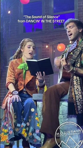 Watch a clip of "The Sound of Silence" from DANCIN' IN THE STREET #broadway #musicaltheatre #disco
