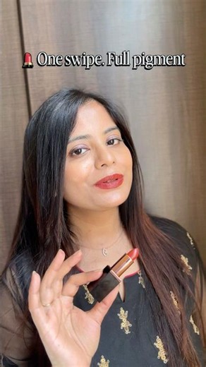 Pilgrim Cinnamon Lust vs Mocha Bliss 🤎 Best Brown Lipsticks for Indian Skin Tone #Shorts