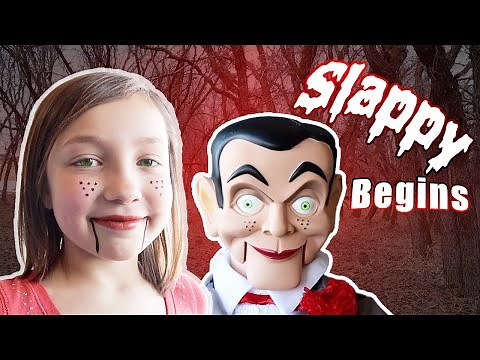 SLAPPY Is ALIVE!! We Found SLAPPY The DUMMY!! GOOSEBUMPS In Real Life!!
