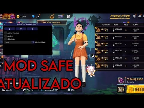 MOD MENU ANDRE MODS | ATUALIZADO | ENTRANDO RANQUEADA & CS | SERVIDOR BR