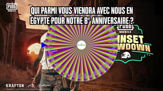Félicitations au gagnant du voyage en Égypte pour le 8e anniversaire de PUBG MOBILE ! 🎉 @tt.silver Nous t’emmenons au Caire pour participer aux festivités à l’ombre des pyramides ! 🏜️✈️