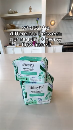 Honey Pot on Instagram: "Because the lightest day of a heavy flow deserves something different"