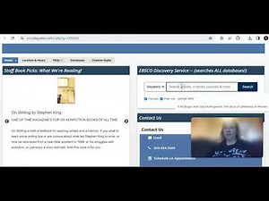 How to Use our College Library for Finding Professional Articles