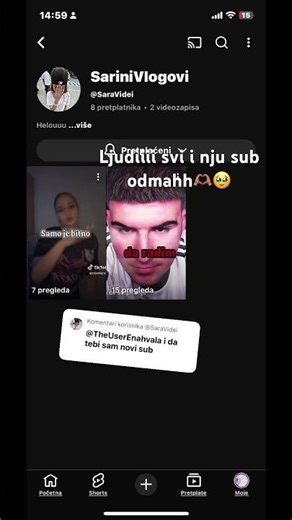 ‪@Sara-g9m6q‬ 🫶🏽evo reklama i hvala sto si i ti mene sub