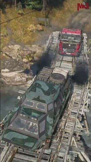 You WON'T BELIEVE How Easily TUZ420 TATARIN Tank TOWS a Truck in Snow Runner