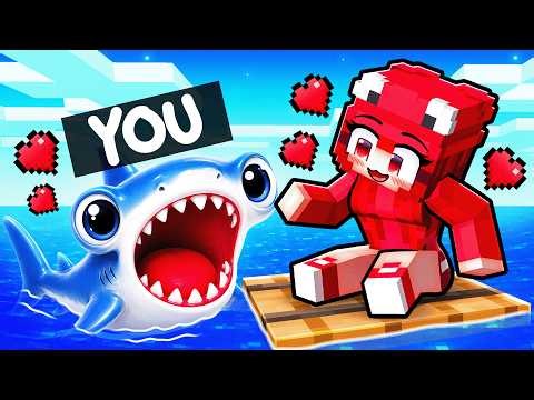 YOU Troll Us as a BABY HAMMERHEAD SHARK on One RAFT!