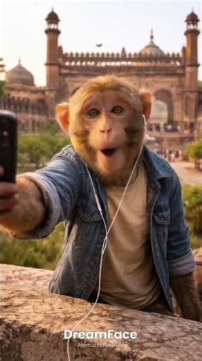 🐒🎤 A Big Monkey Is Singing a Funny Song#BigMonkey #MonkeySinging#FunnyMonkey #AnimalVideo#ViralVideo