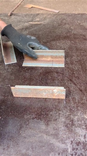 how to weld angle iron