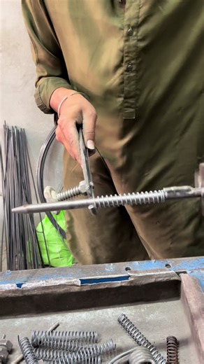 Spring Making for Plunger Machine Using an Old Lathe