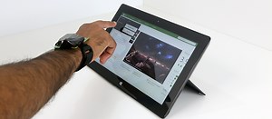 Biometric Bracelet Electrifies You To Unlock Your Tablet