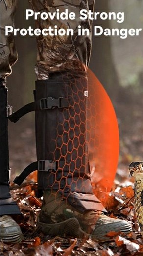 Best Leg Protection Against Snakes | #Snake Gaiters Review #shorts