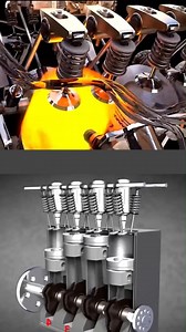 Inline or V-engine, same goal—turn combustion into pure motion. ⚙️🔥 #MechanicalEngineering #EngineDesign #InternalCombustion #AutoEngineering #EngineeringExplained #TechMechanics #STEMLife | Mechanical Engineering