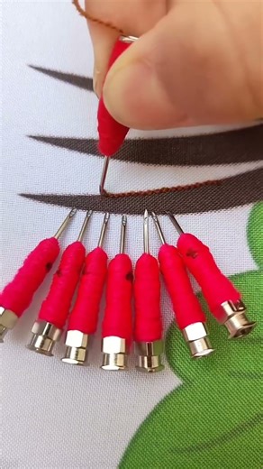 How Does This Embroidery Trick Work?