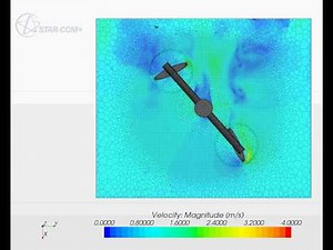 VAWT using Overset Mesh in Star CCM+