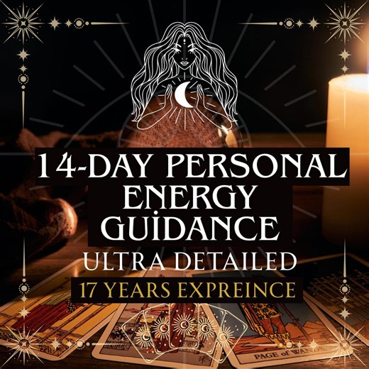 14-day Personal Energy Guidance | Daily Intuitive Messages | Spiritual Insight PDF | Personalized Reading - Etsy