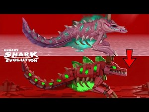 ALL DEMON SHARK TURN INTO LEGO - Hungry Shark Evolution
