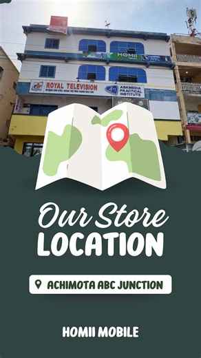 How to Find the Homii Shop in Ghana