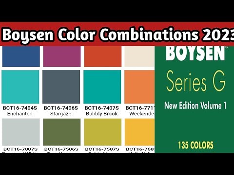 Boysen paint colors 2023|| Boysen color chart|| Boysen color combinations for your wall