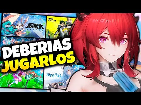 TOP 7 JUEGOS GACHA MÁS ESPERADOS DE ESTE 2025 (Android/iOS/PC)